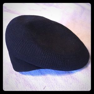 Black Kangol Flatcap